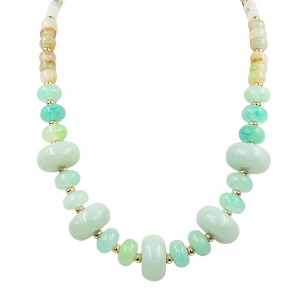 BEADED STATEMENT NECKLACE