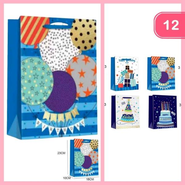 BIRTHDAY GIFT BAG (12 UNITS)