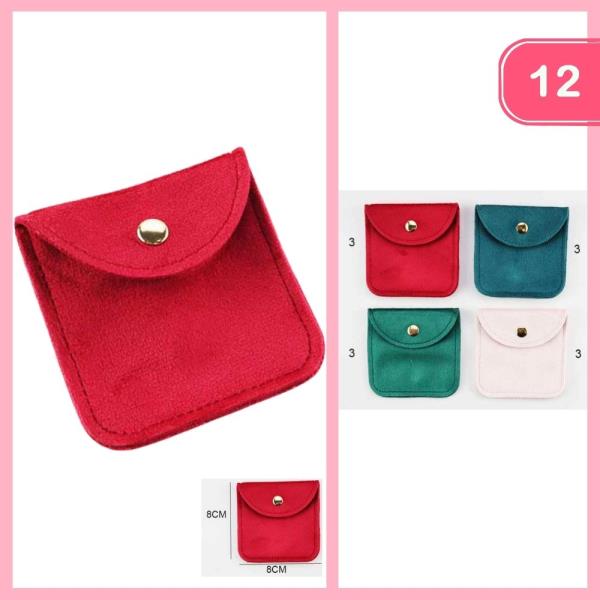 SMALL VELVET POUCH (12 UNITS)