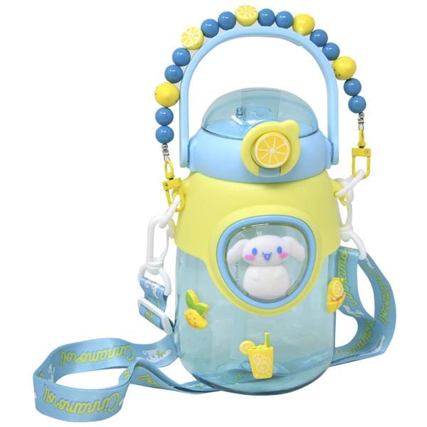 CINNAMOROLL 3D ICONS AND STICKERS ON WATER BOTTLE