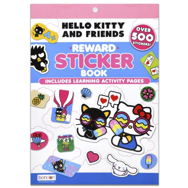 HELLO KITTY AND FRIENDS REWARD STICKER PAD