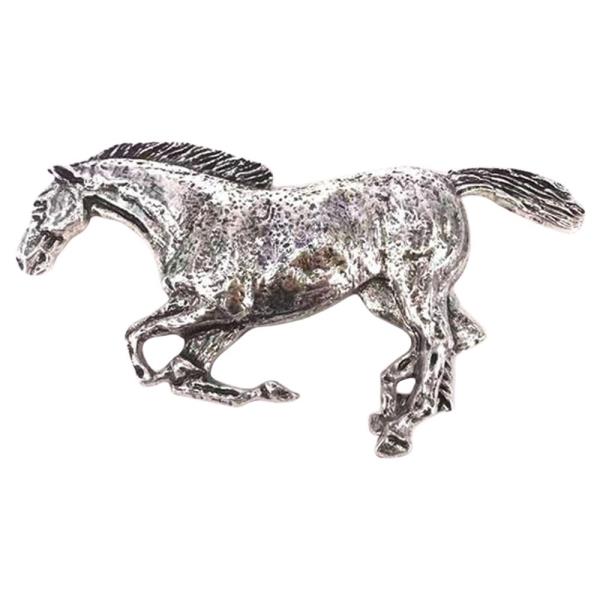 WESTERN GALLOPING HORSE BELT BUCKLE