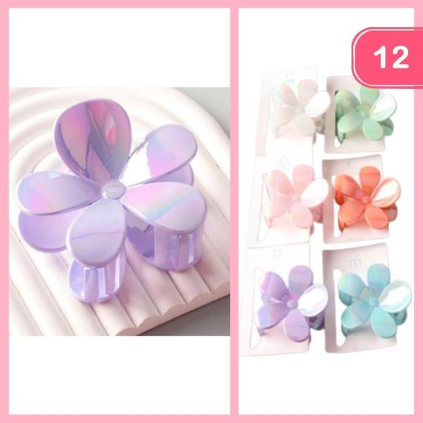 AB DAISY CLAW CLIP (12 UNITS)