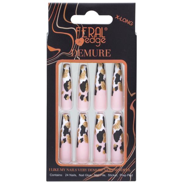 FERAL EDGE DEMURE DESIGN47 NAIL DECORATION SET