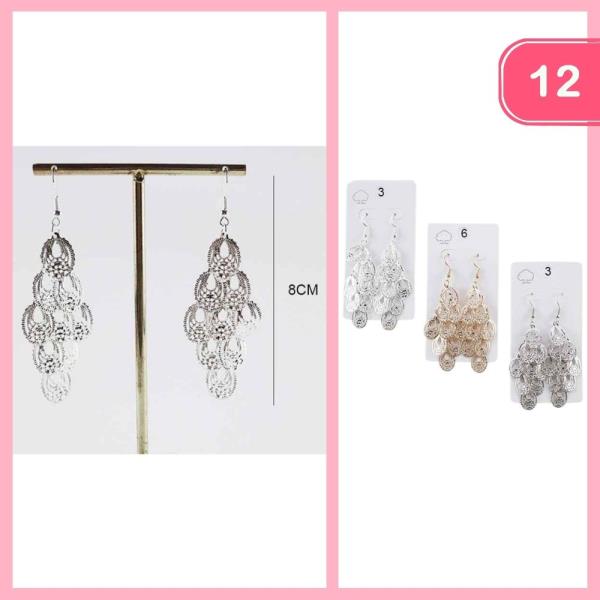 DANGLE EARRING (12 UNITS)
