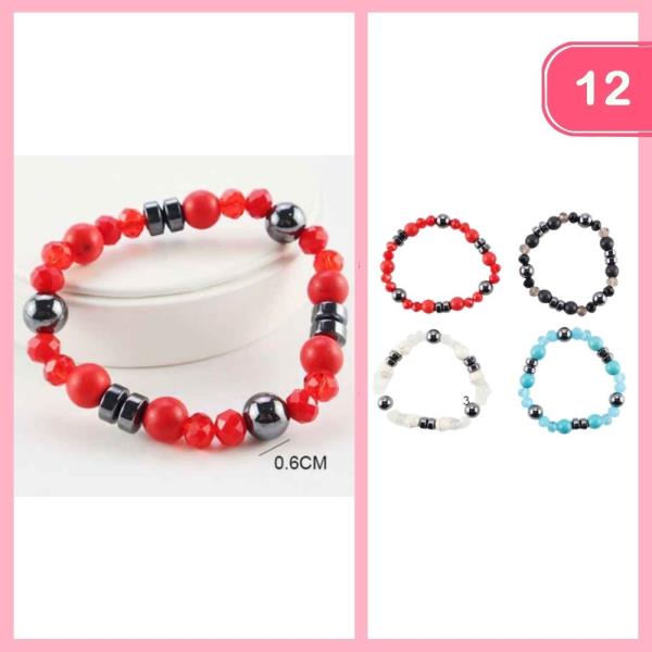 BEADED BRACELET (12 UNITS)