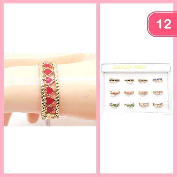 HEART RING (12 UNITS)