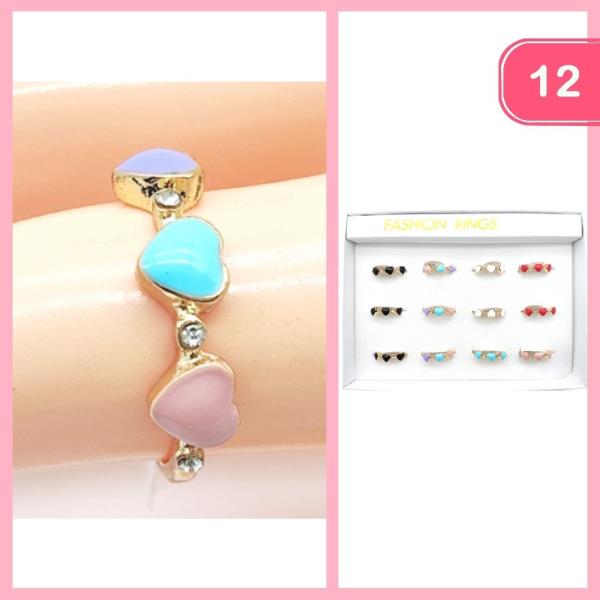 HEART RING (12 UNITS)