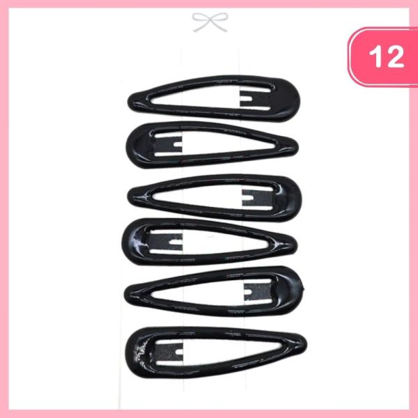 SNAP HAIR CLIP (12 UNITS)