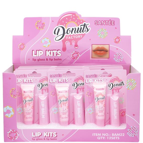 SANTEE DONUTS FACTORY LIP KITS (12 UNITS)