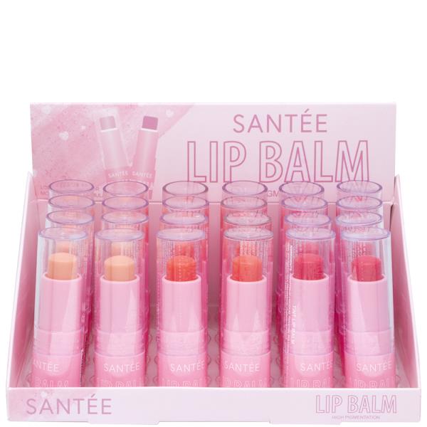 SANTEE LIP BALM HIGH PIGMENTATION (24 UNITS)