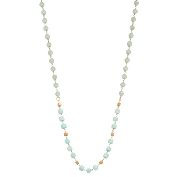 MIXED BEAD NECKLACE