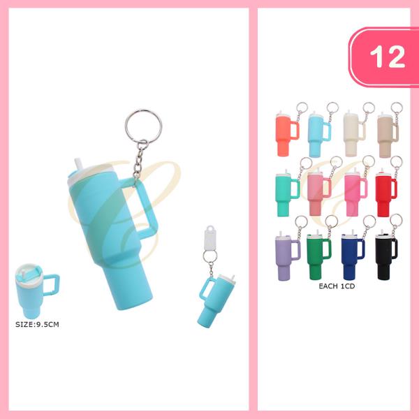 TUMBLER KEYCHAIN (12 UNITS)