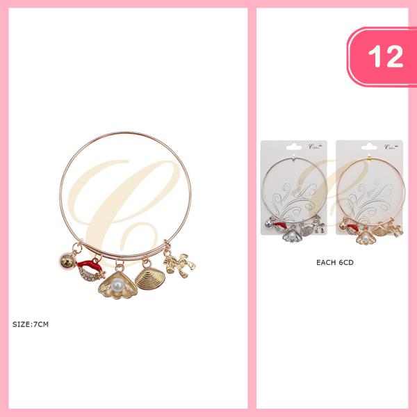 CUTE CHARM BRACELET (12 UNITS)