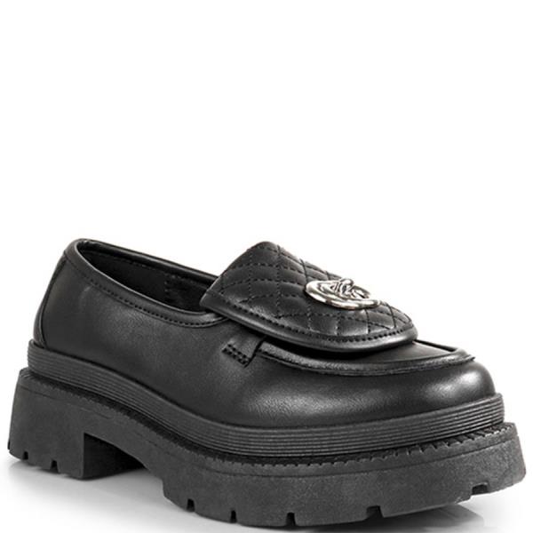 QUILTED FLAP TURNLOCK LOAFER 1 PAIRS