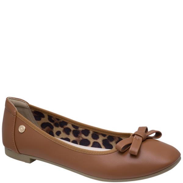 SMOOTH BOW LEOPARD CHIC FLAT 1 PAIR