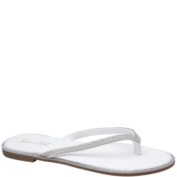 RHINESTONE THONG SLIDE 1 PAIR