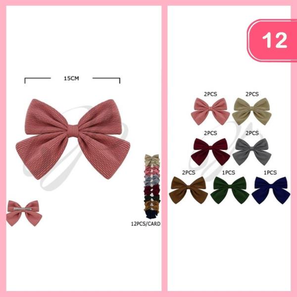 HAIR BOW (12 UNITS)