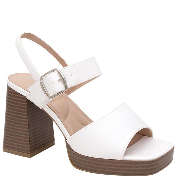 QUATER STRAP CHUNKY HEEL SANDAL 1 PAIR