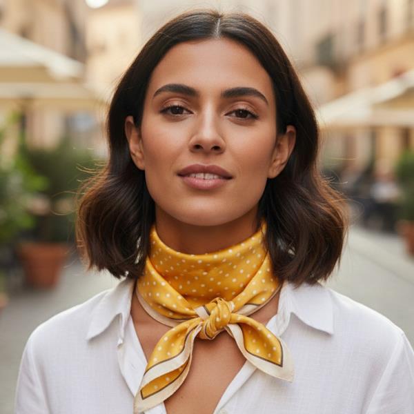 POLKA DOTS PRINT BANDANA