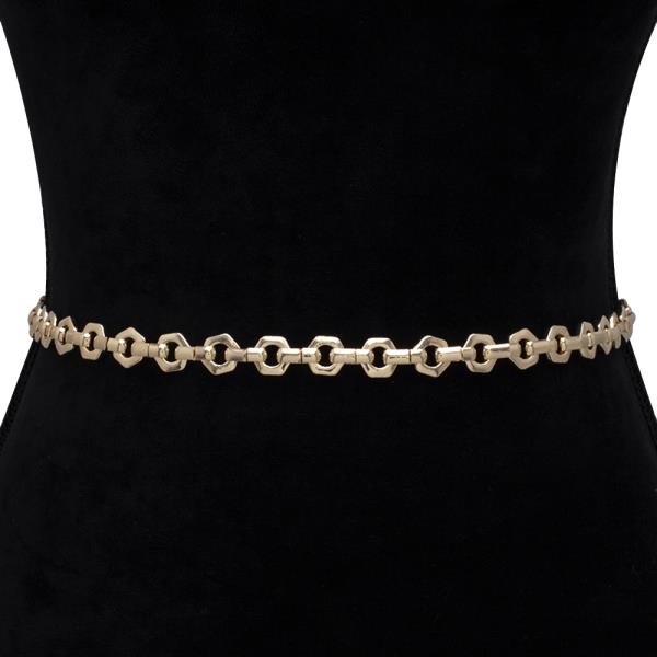 METAL LINK HOOK BELT