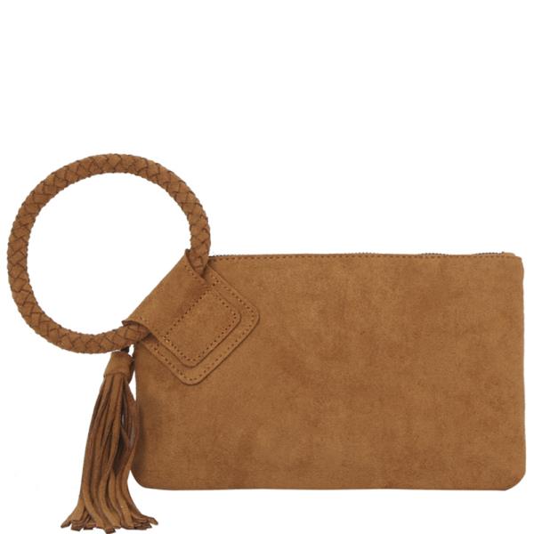 TASSEL HAND EVENING CLUTCH BAG