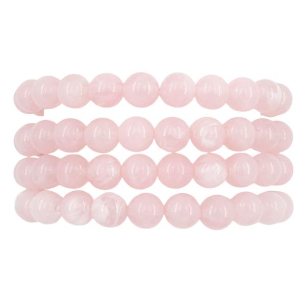 STONE BEAD MULTI STRETCH BRACELET SET