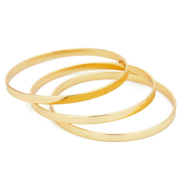 METAL BANGLE BRACELET SET