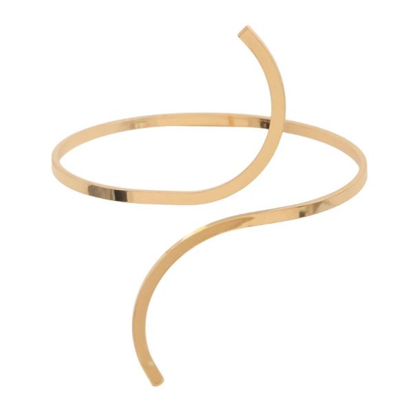 SDJ DAINTY METAL ARM CUFF BRACELET