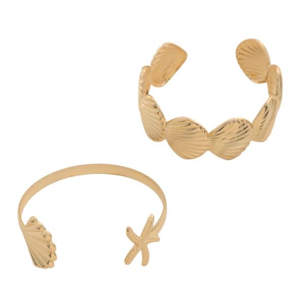 SDJ SEA LIFE META CUFF BRACELET SET