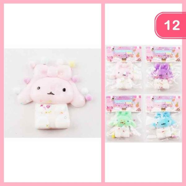 CUTE ANIMAL SQUISHY TOY (12 UNITS)