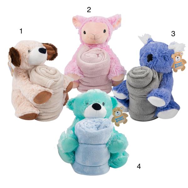 FLANNEL BLANKET W/ PLUSH