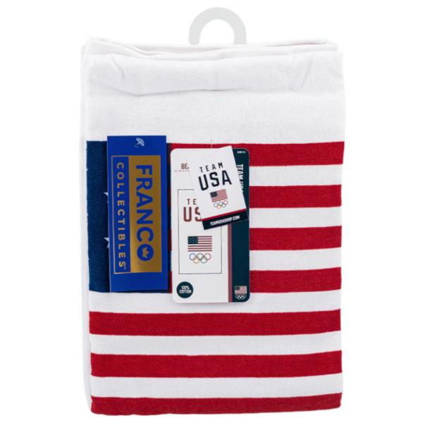 TEAM USA BATH AND BEACH TOWEL