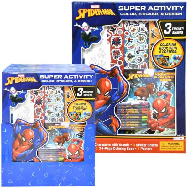 WHOLESALE SPIDERMAN SUPER ACTIVITY SET