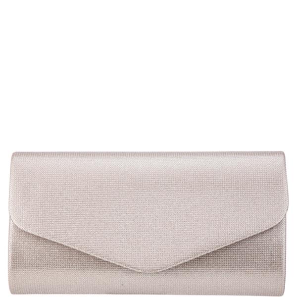 CLEAN ENVELOPE FLAP EVENING CLUTCH BAG