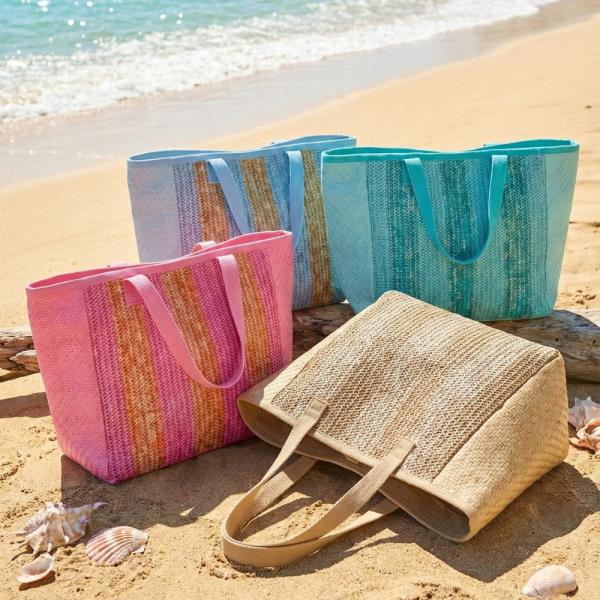 NAUTICAL STRIPE TOTE BAG