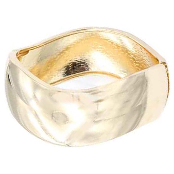 GOLD PLATED HINGED BANGLE BRACELETS