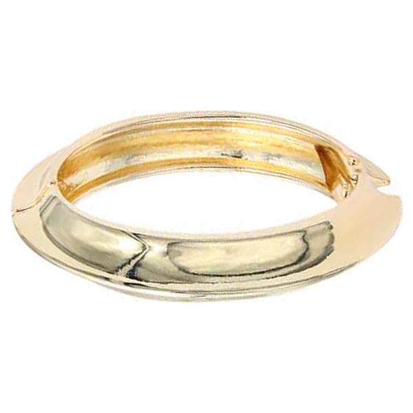 GOLD PLATED HINGED BRACELET
