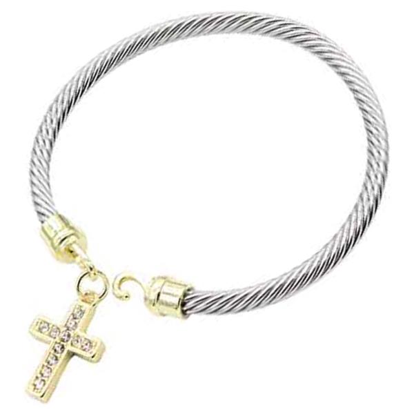 TWO TOWNE CABLE BRACELET