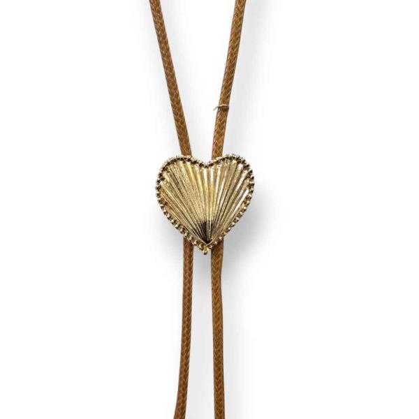 METAL HEART SLIDE Y NECKLACE