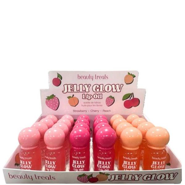 BEAUTY TREATS JELLY GLOW LIP OIL (24 UNITS)