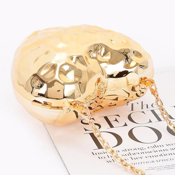 METALLIC ACRYLIC CLUTCH