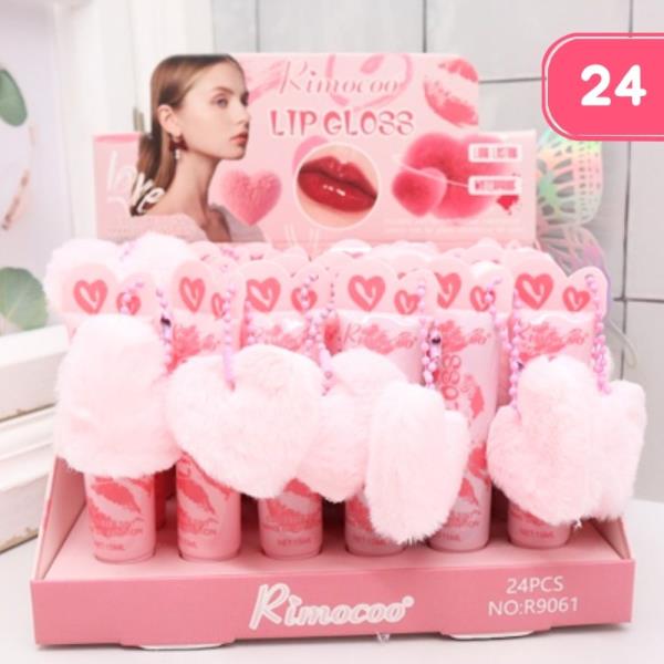 LIP GLOSS KEYCHAIN (12 UNITS)