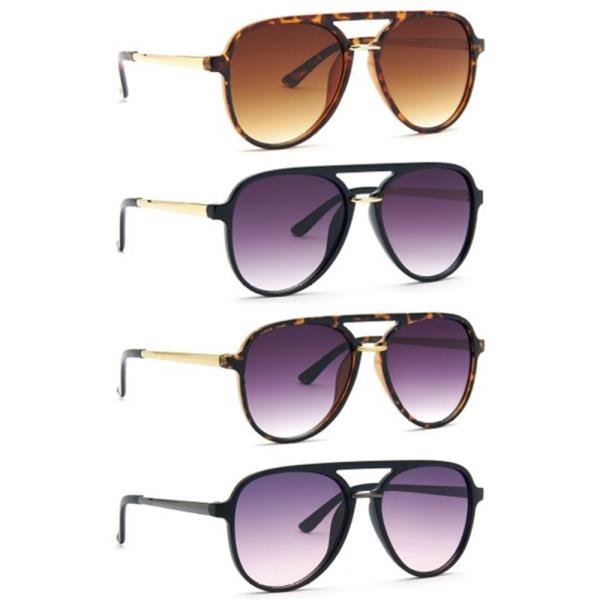 ROUND AVIATOR DESIGN SUNGLASSES 1DZ