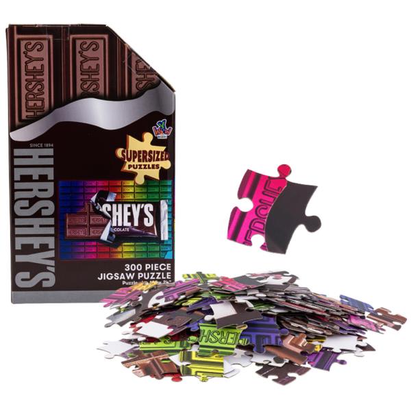 HERSHEYS CHOCOLATE 300PC SUPERSIZED JIGSAW PUZZLE