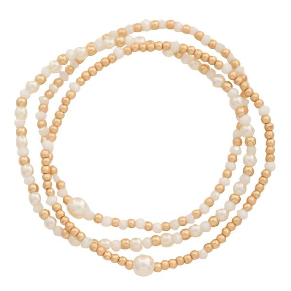 MULTI BEADED BRACELET