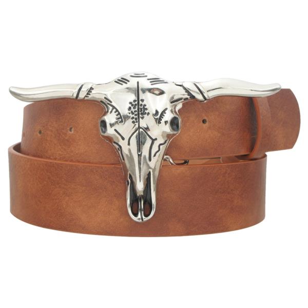 LUNA LONGHORN 3D BUCKLE BELT