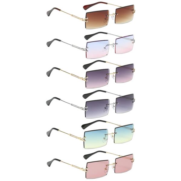 CLASSIC SQUARE STYLE SUNGLASSES 1DZ