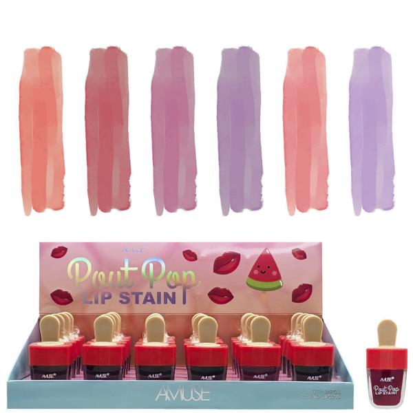 AMUSE POUT POP LIP STAIN (24 UNITS)