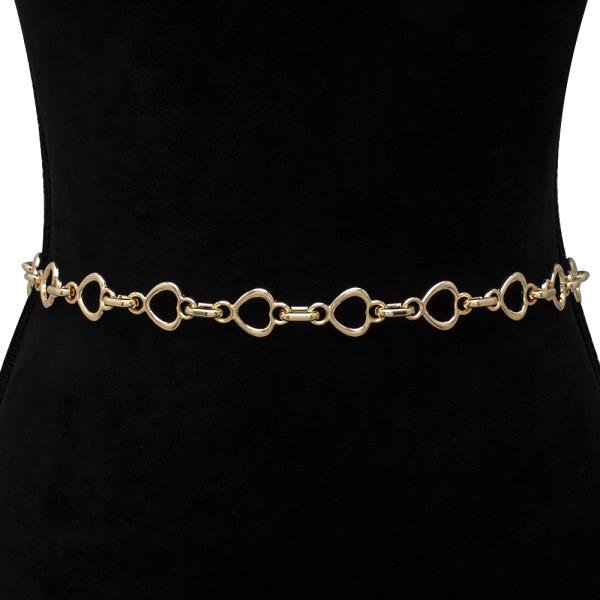 OPEN SHAPE LINK HOOK BELT